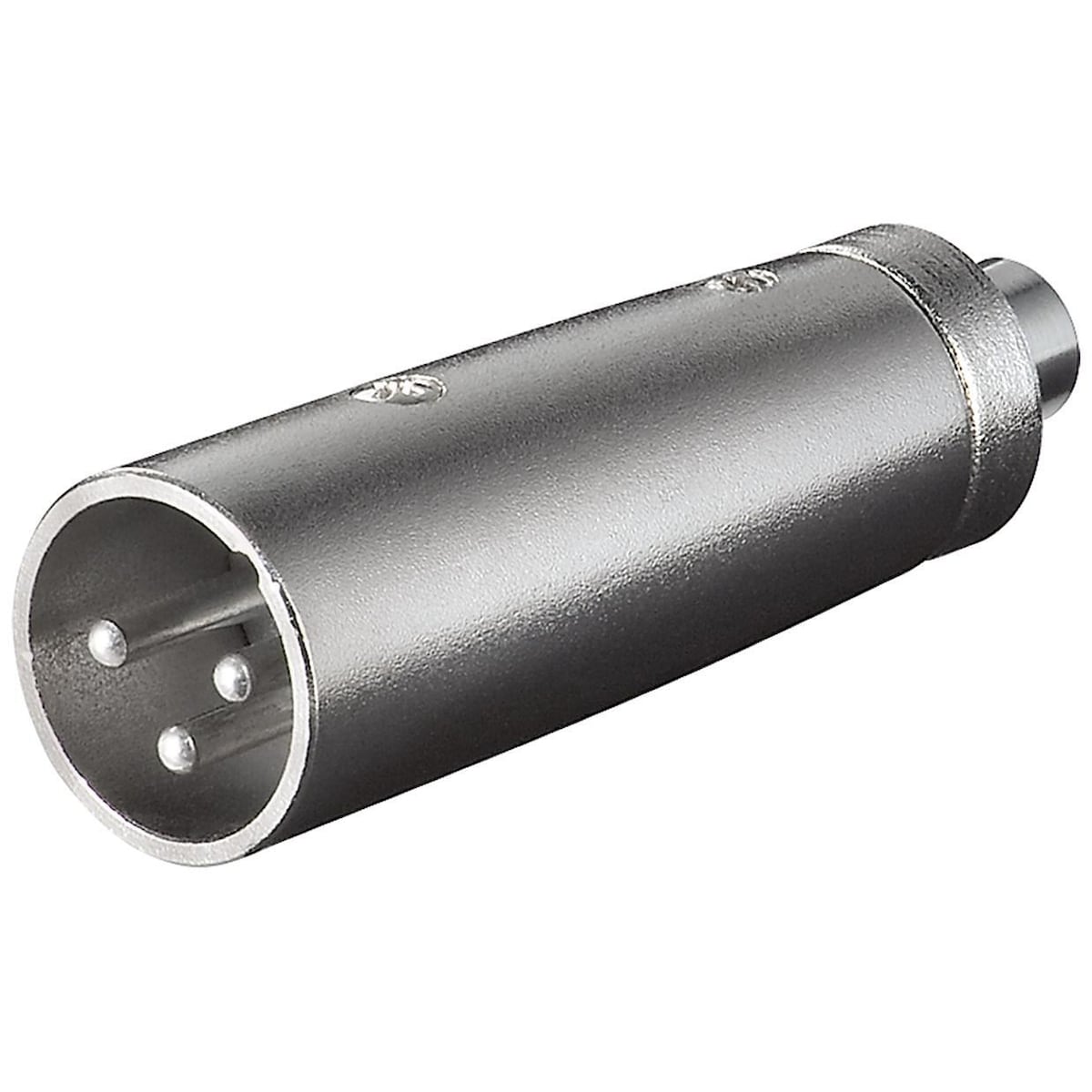 Goobay XLR-adapter  RCA hunn til XLR hann