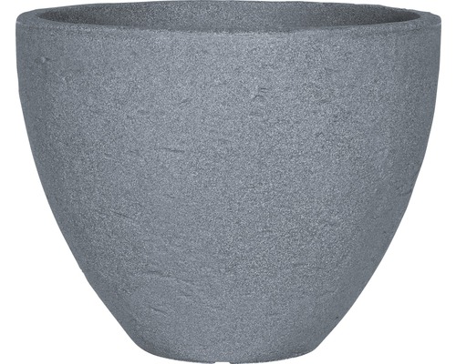 Geli Stone plantenpot, kunststof, Ø 40 cm, H 31 cm, grijs