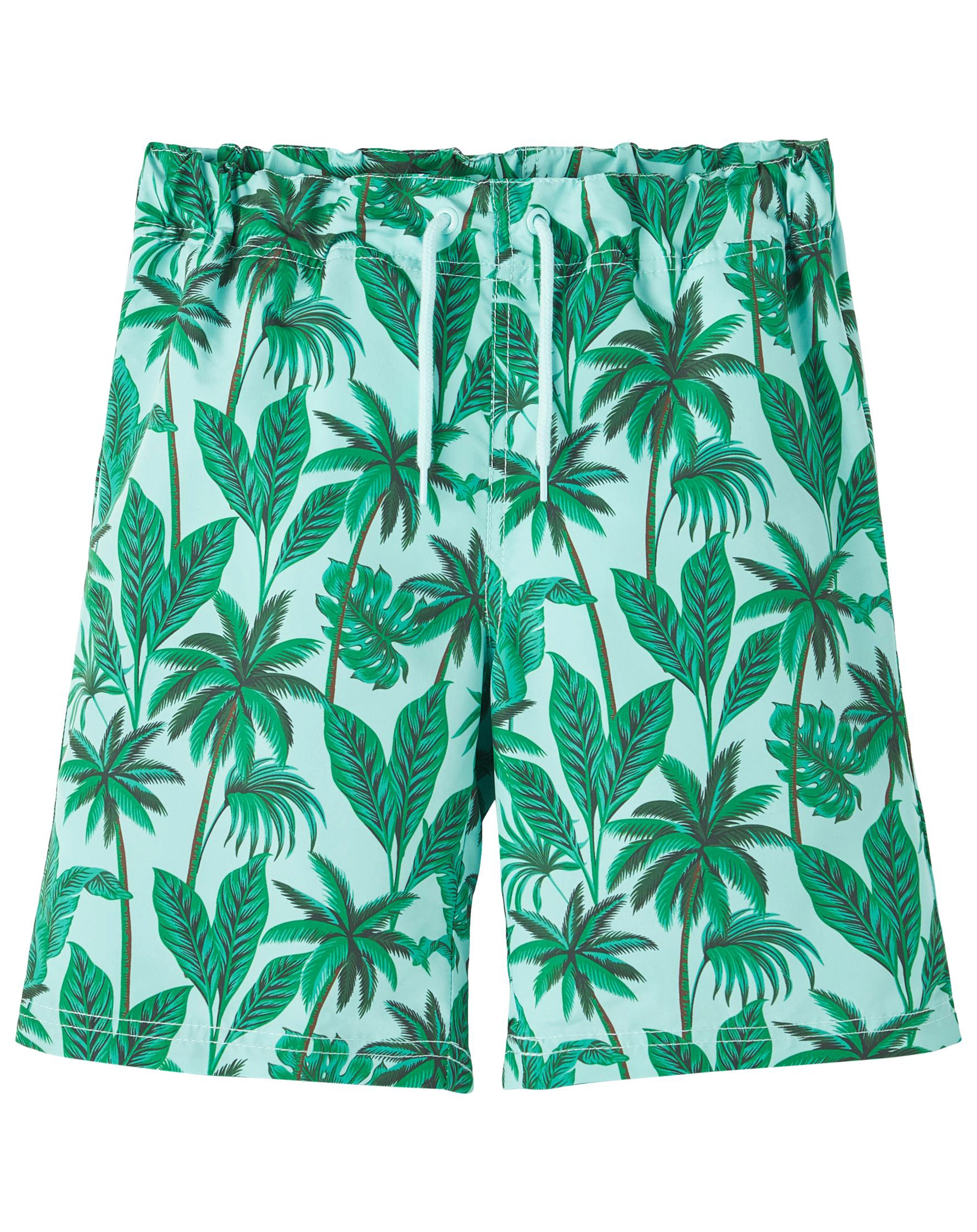 Badeshorts NKMZIMMI LONG in aqua splash