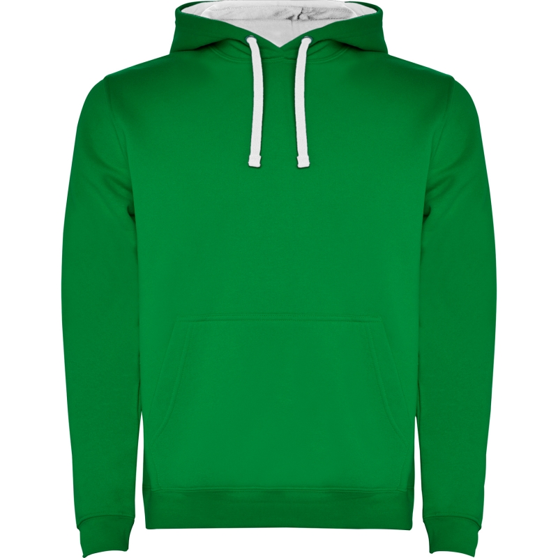 Roly R1067 - URBAN Sweat à Capuche Bicolore avec Poche