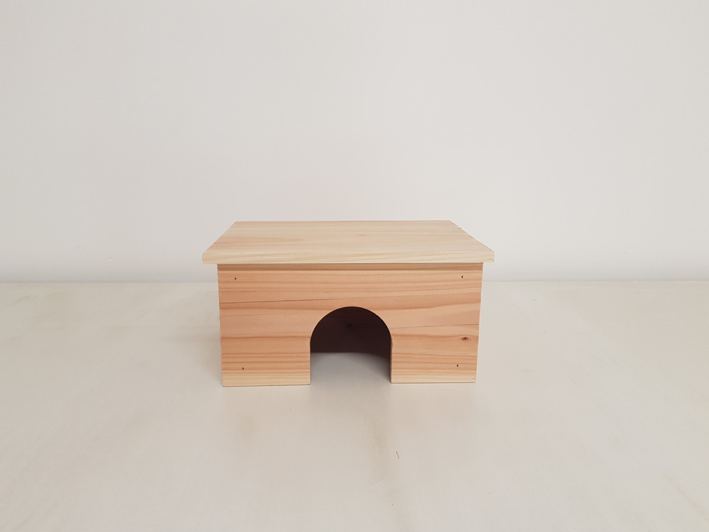 Maison marthe pour cochon d'inde et rat en douglas 30x21x15 cm