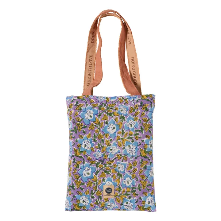 Doing Goods Plaid à fleurs Alyssa | Terracotta