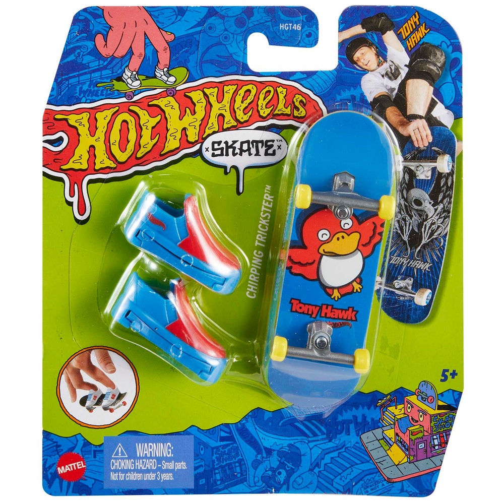 Hot Wheels Skate Tony Hawk Fingerboard & Skateschuhe Sortiment