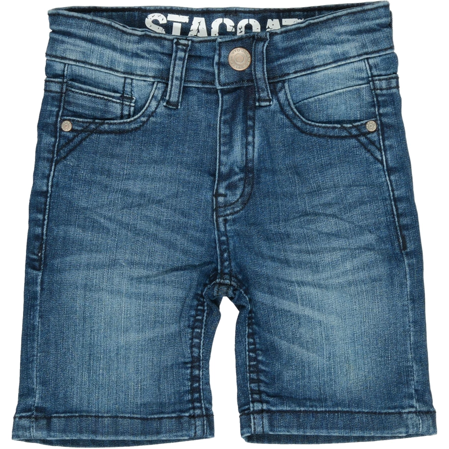 Staccato Jeansbermudas dark blue denim