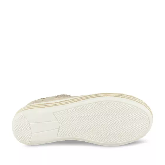 Baskets BEIGE LOVELY SKULL
