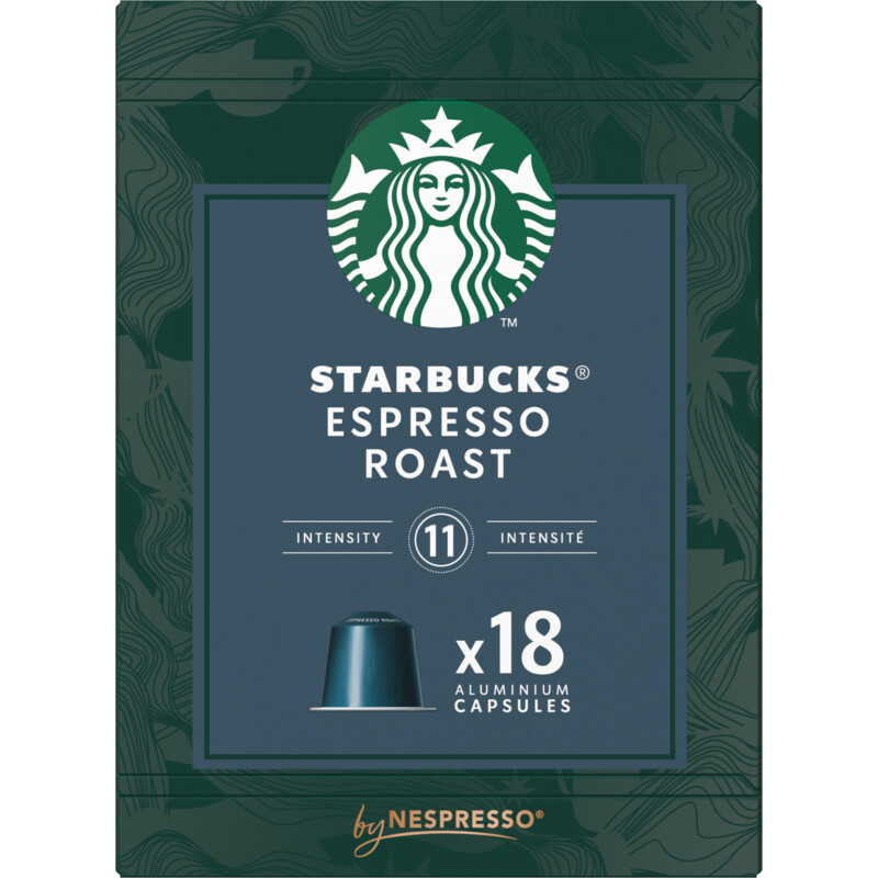 Starbucks Nespresso espresso roast capsules