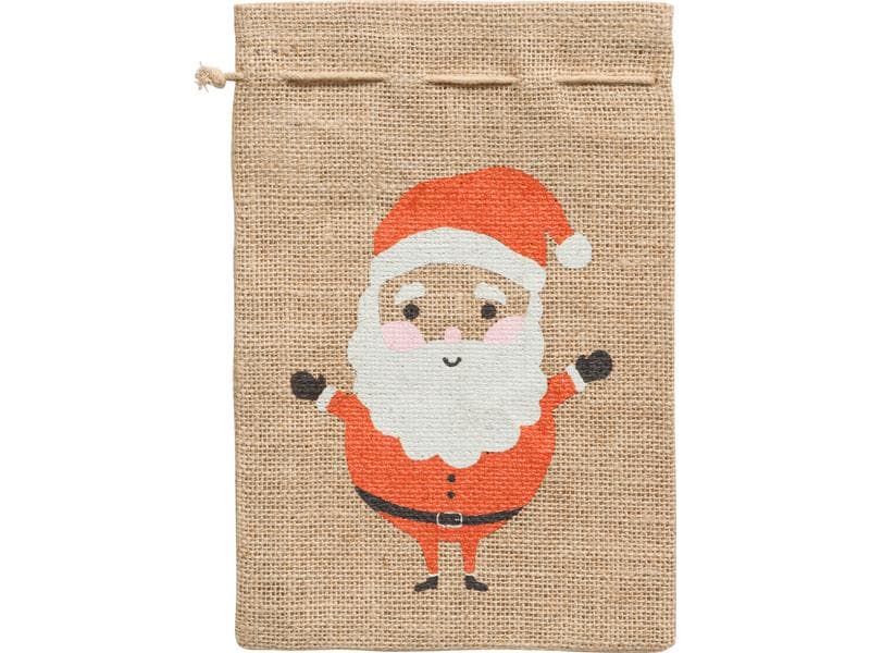 Folia Jutesack Samichlaus 17 x 25 cm Samichlaussack zum Befüllen