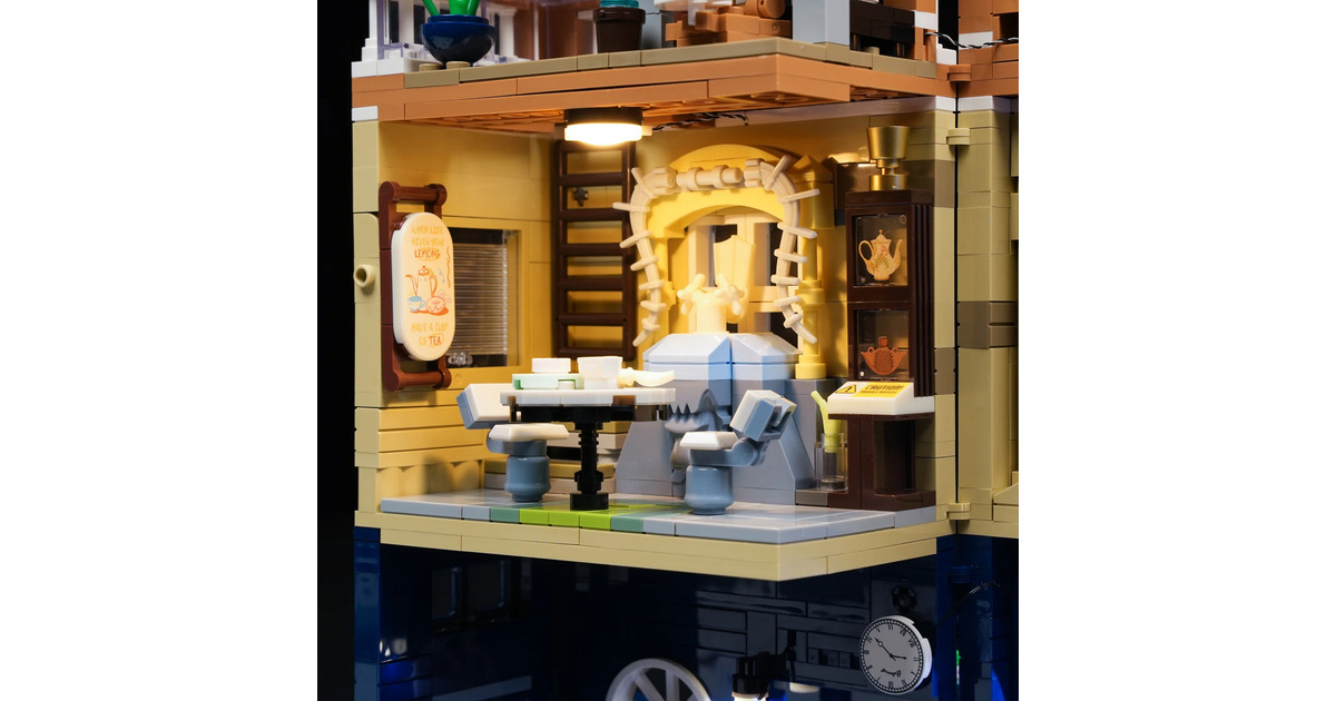 LumibricksTown Life - Gelato Store Constructiespeelgoed  (F9078)