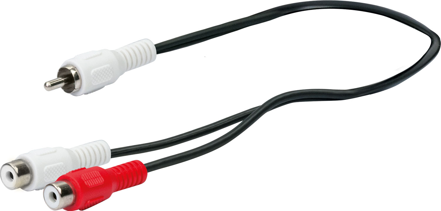 Schwaiger Y-Audio adapterkabel