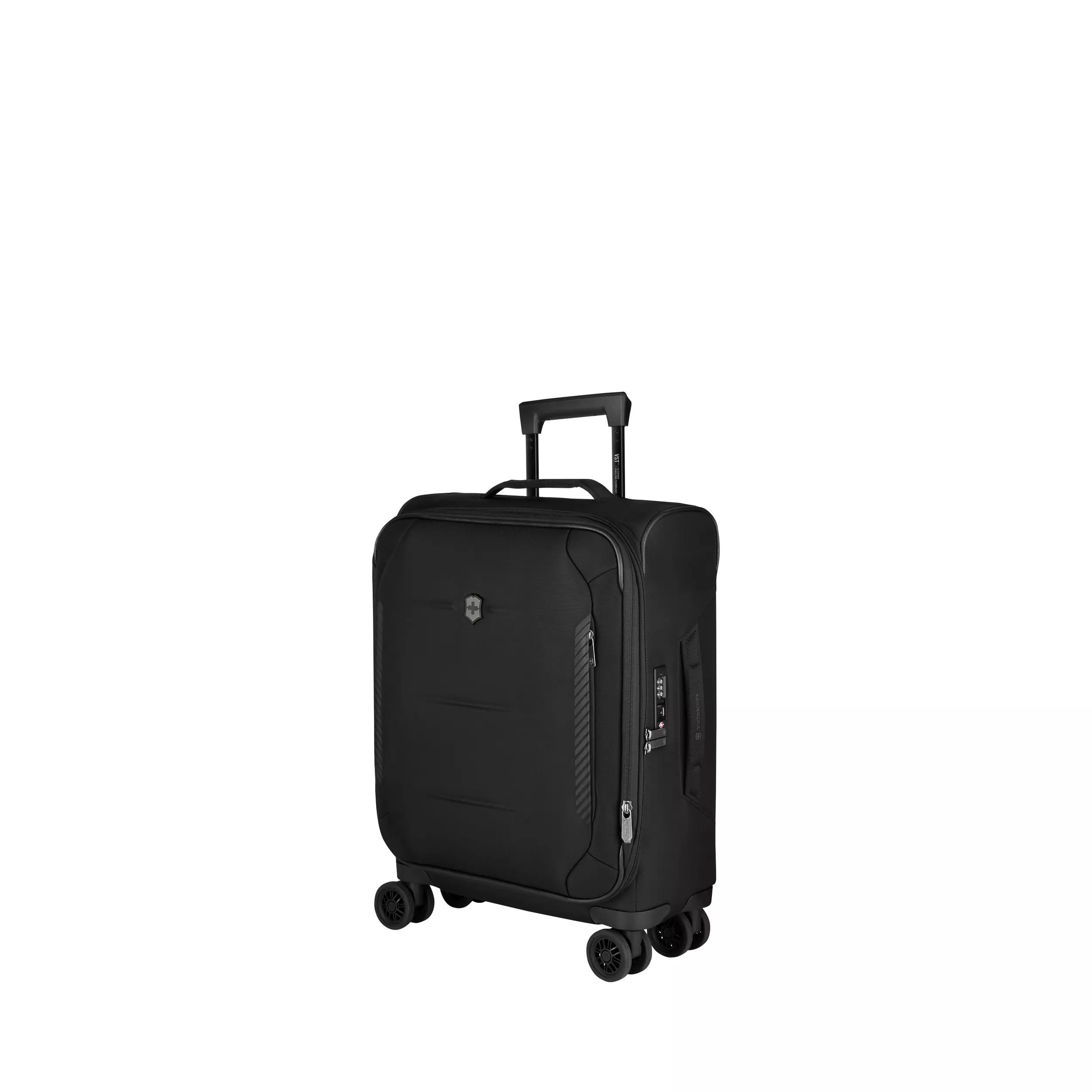 Crosslight Global Softside Carry-On-schwarz