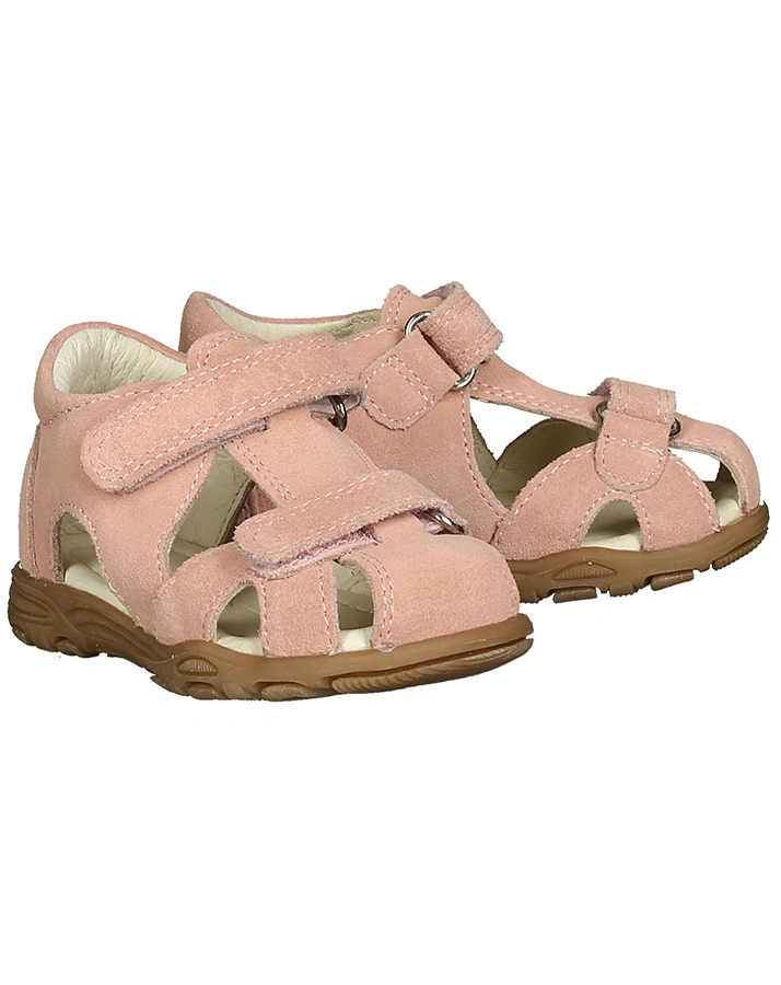Lauflern-Sandalen URANUS mit Zehenschutz in rosé