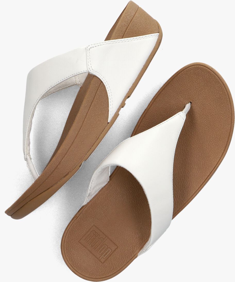 FITFLOP witte fitflop teenslippers lulu leather