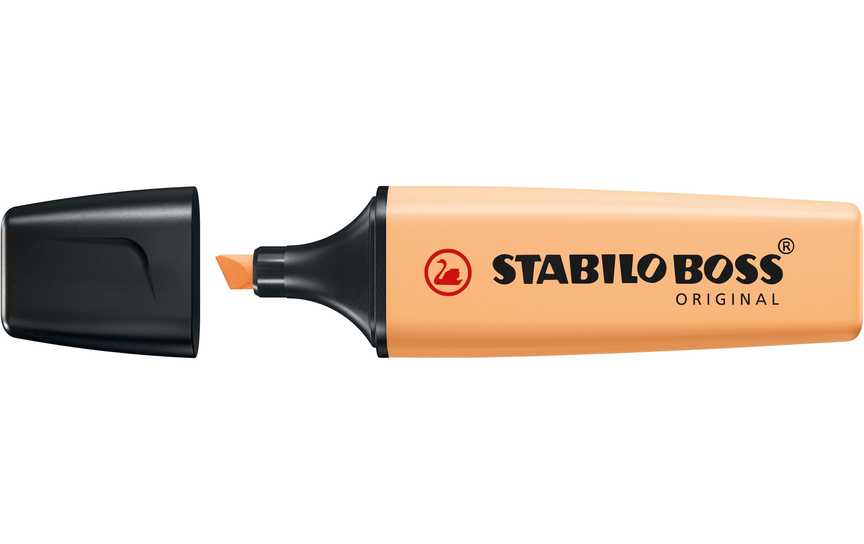 Textmarker Boss Pastell OrangeTextmarker in Pastell