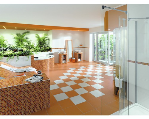 Glasmozaïek CM 4523 mix rood/oranje/geel 30,2x32,7 cm