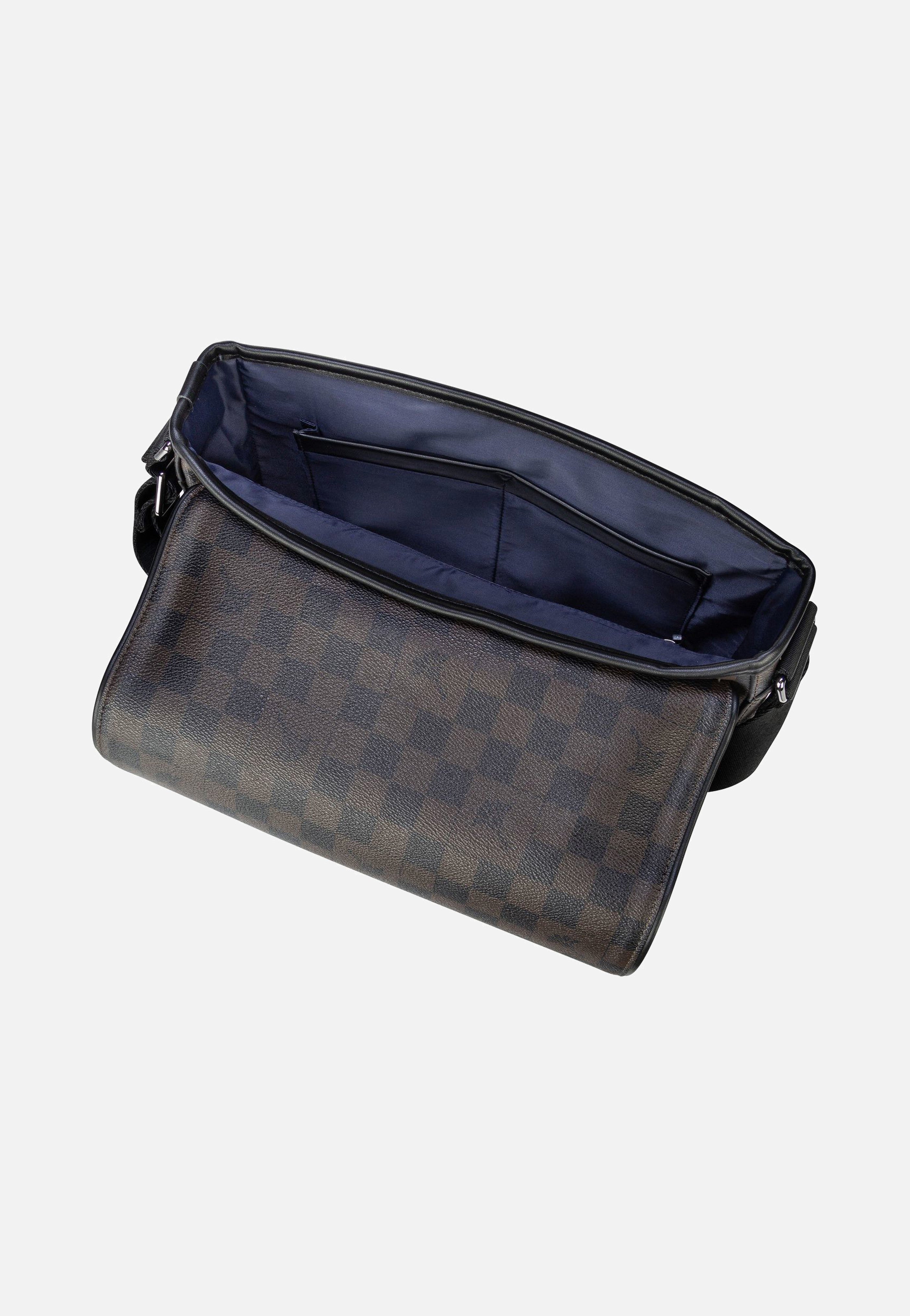 Cortina Piazza Nevio MHZ Seal Brown - Messenger Bag