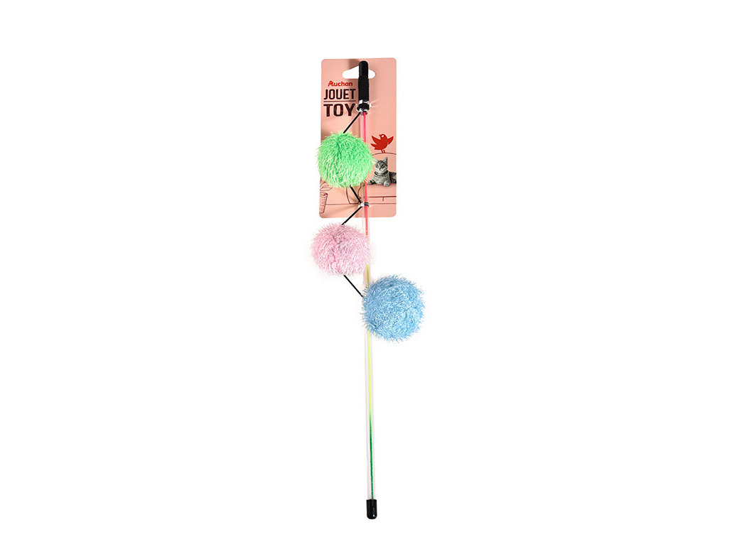 STICK PARA GATO AUCHAN COM POMPONS