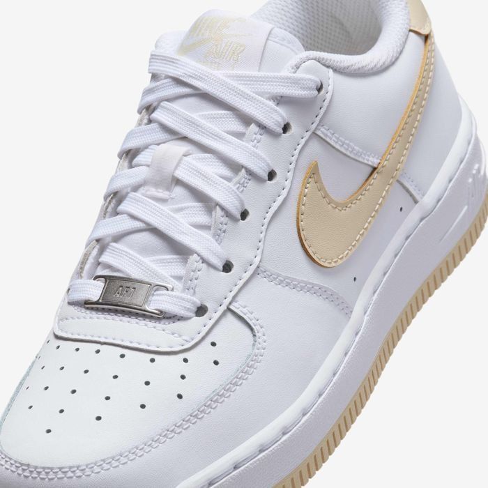 Nike Chaussures Air Force 1 - Blanc Jeune Enfant