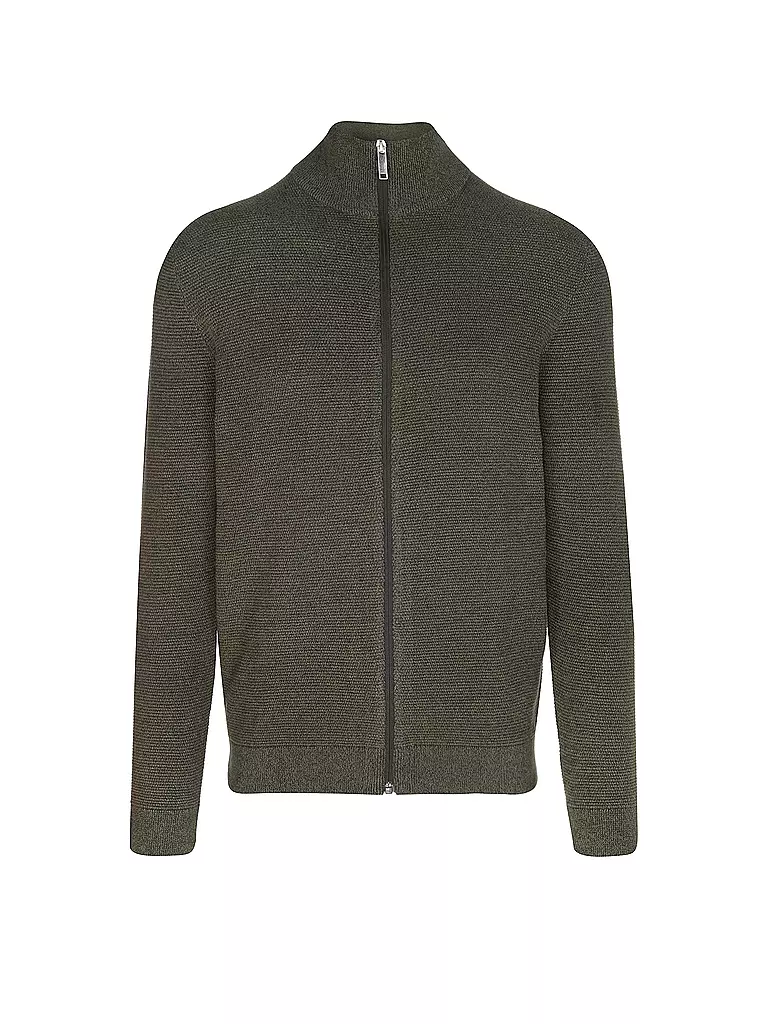 SELECTED Strickjacke SLHROSS olive