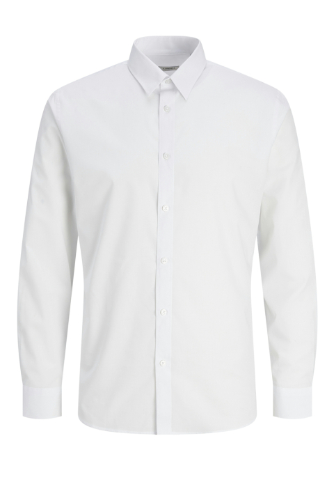 JJ Rebel witte heren overhemd