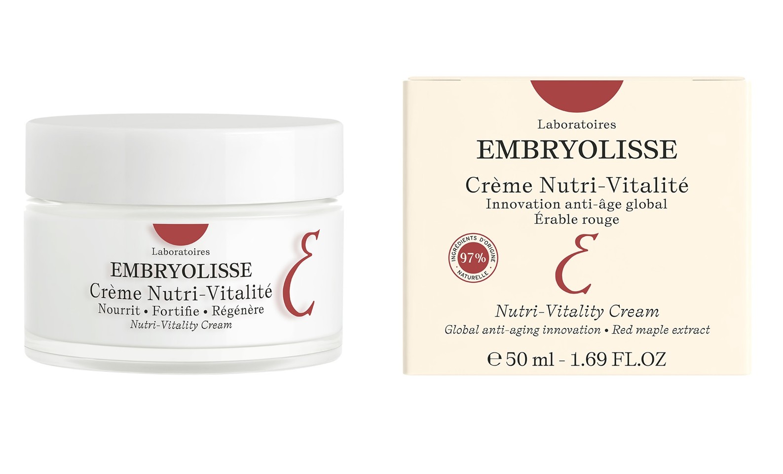Embryolisse - Nutri-Vitality Cream 50 ml - Dagcreme