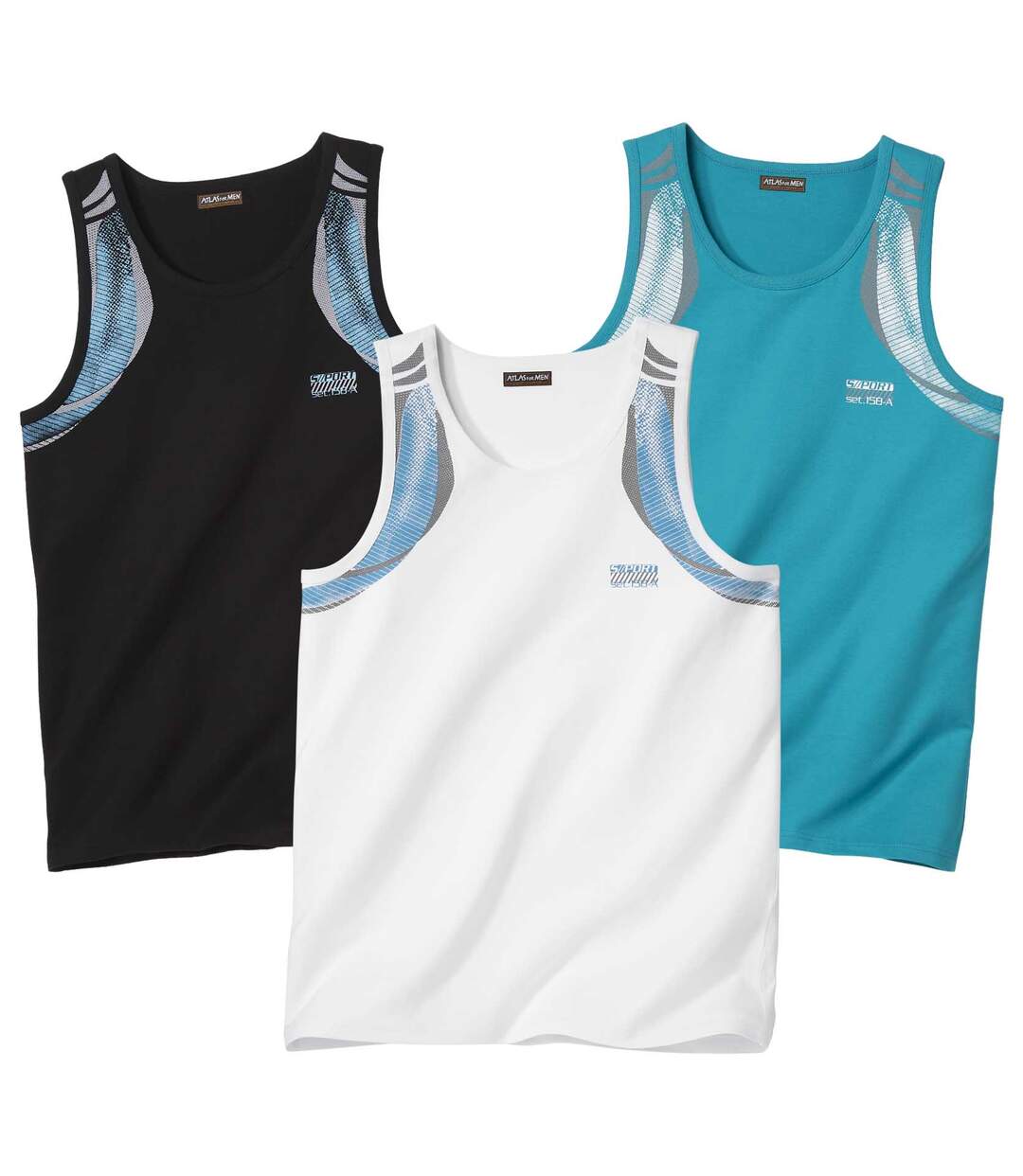Lot de 3 Débardeurs Atlas®