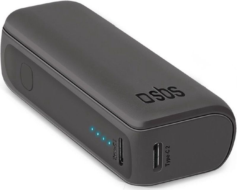 SBS - TTBB5000MINIK - Powerbank - Zwart - 5000 mAh - 10 W