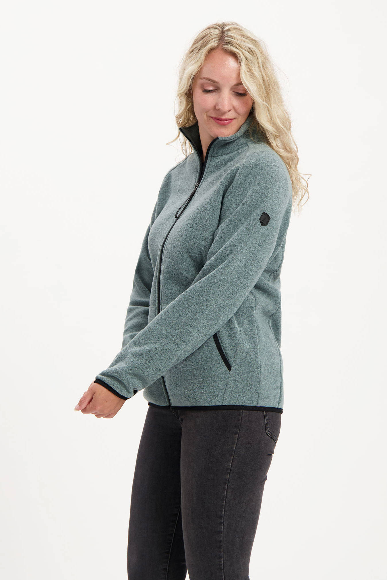 Kjelvik outdoor vest Wende blauw