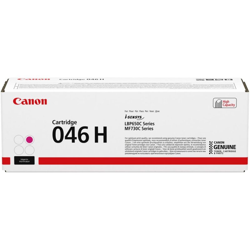 Canon 046 H Cartouche de toner 1 pièce(s) Original Magenta