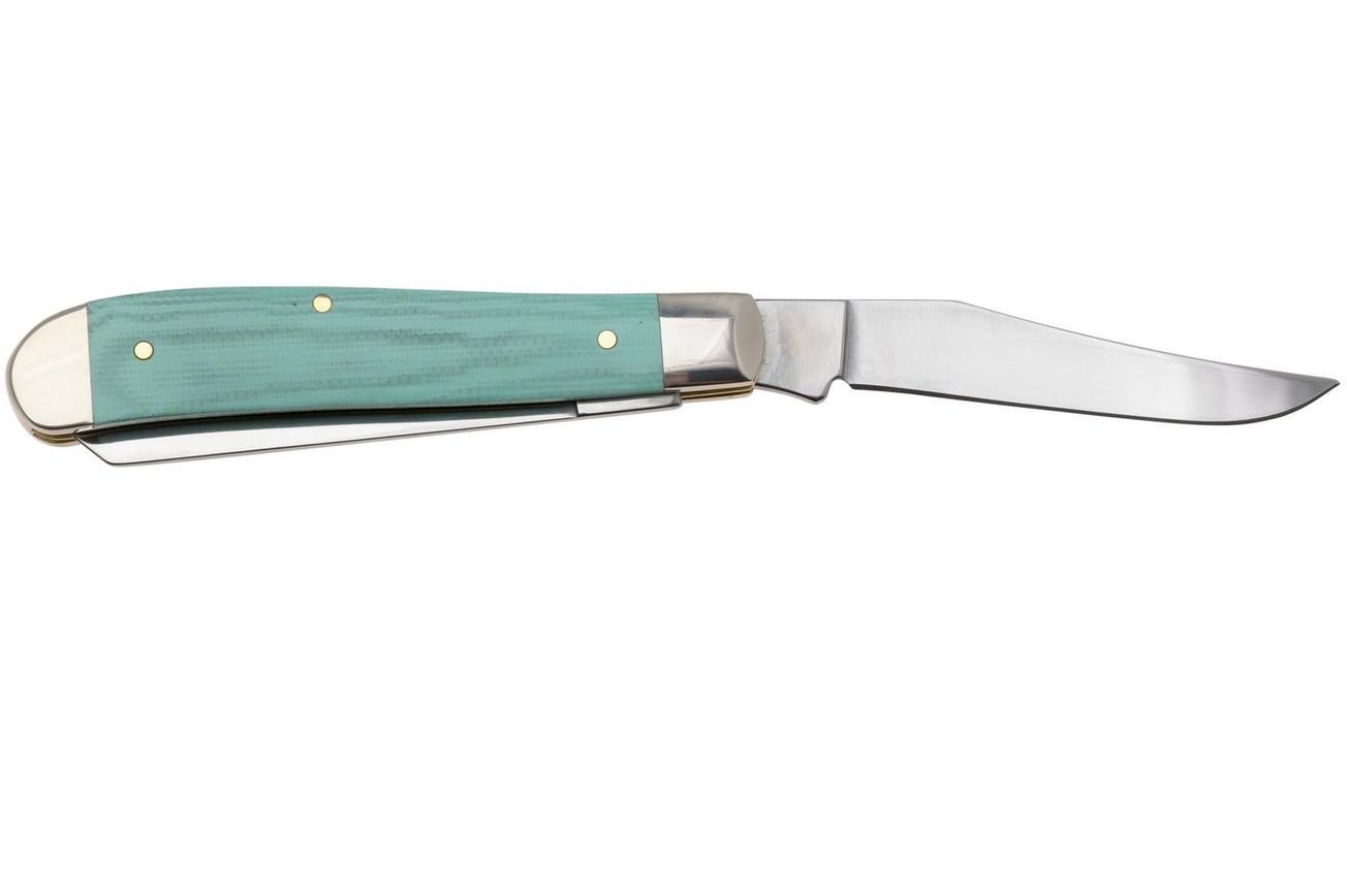 Case Mini Trapper 18101 Smooth Seafoam Green G10 10207 SS, zakmes