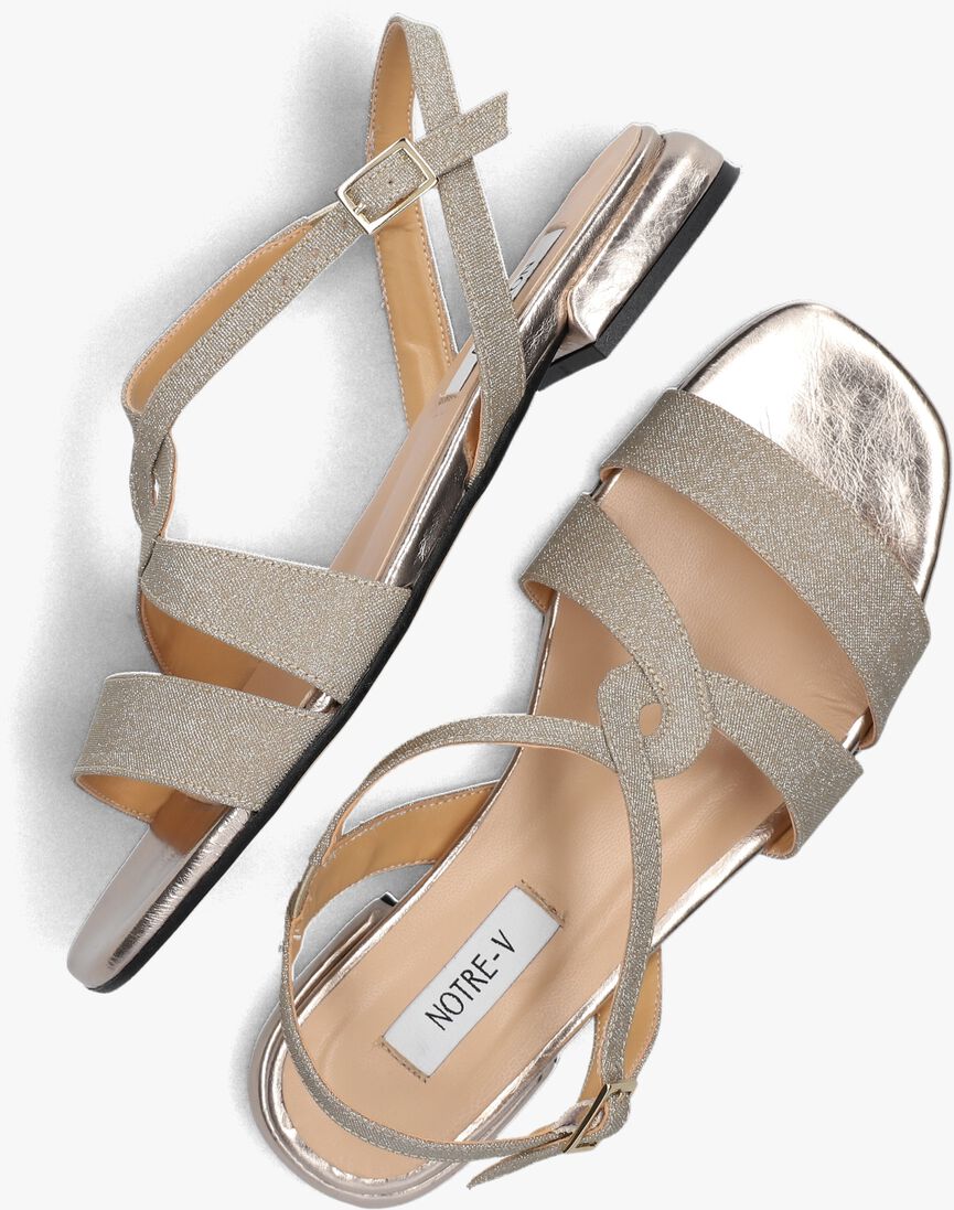 NOTRE-V gouden notre-v sandalen 21343