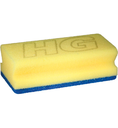 Hg Sanitairspons Blauw/Geel (1 stuk)