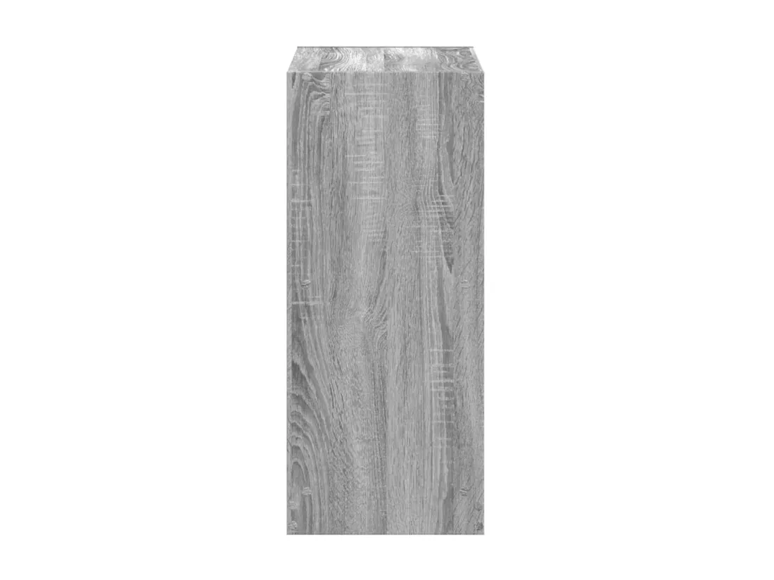Bibliothèque sonoma gris 68,5x32x75 cm bois d'ingénierie
