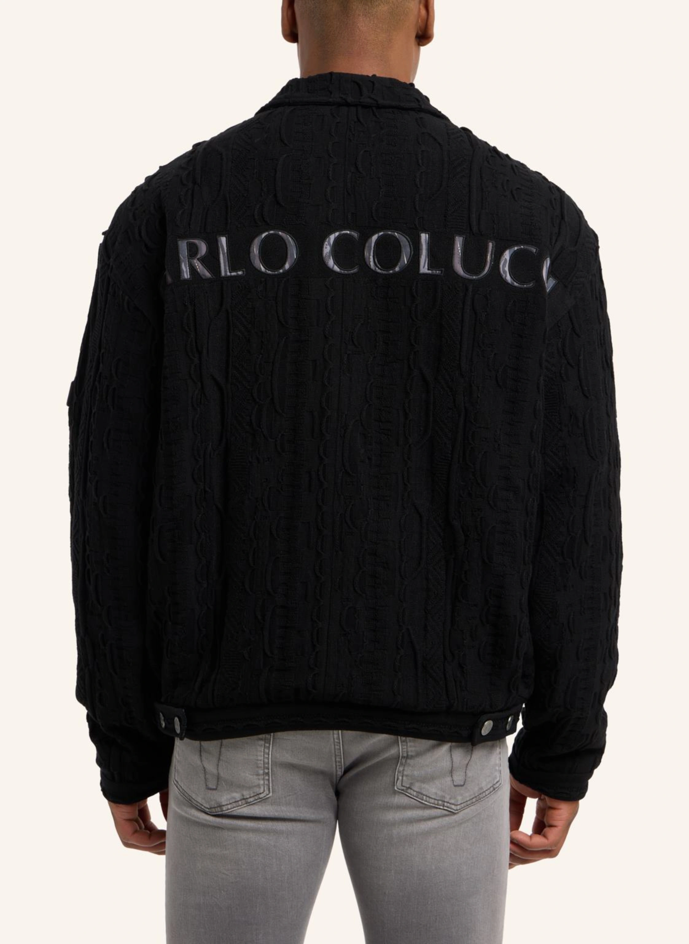 CARLO COLUCCI Strickblouson - Carat DINALE