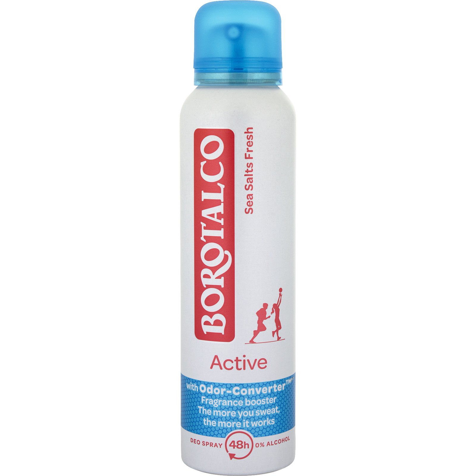 Borotalco Deo Spray Active Sea Salts Fresh 2 x 150 ml