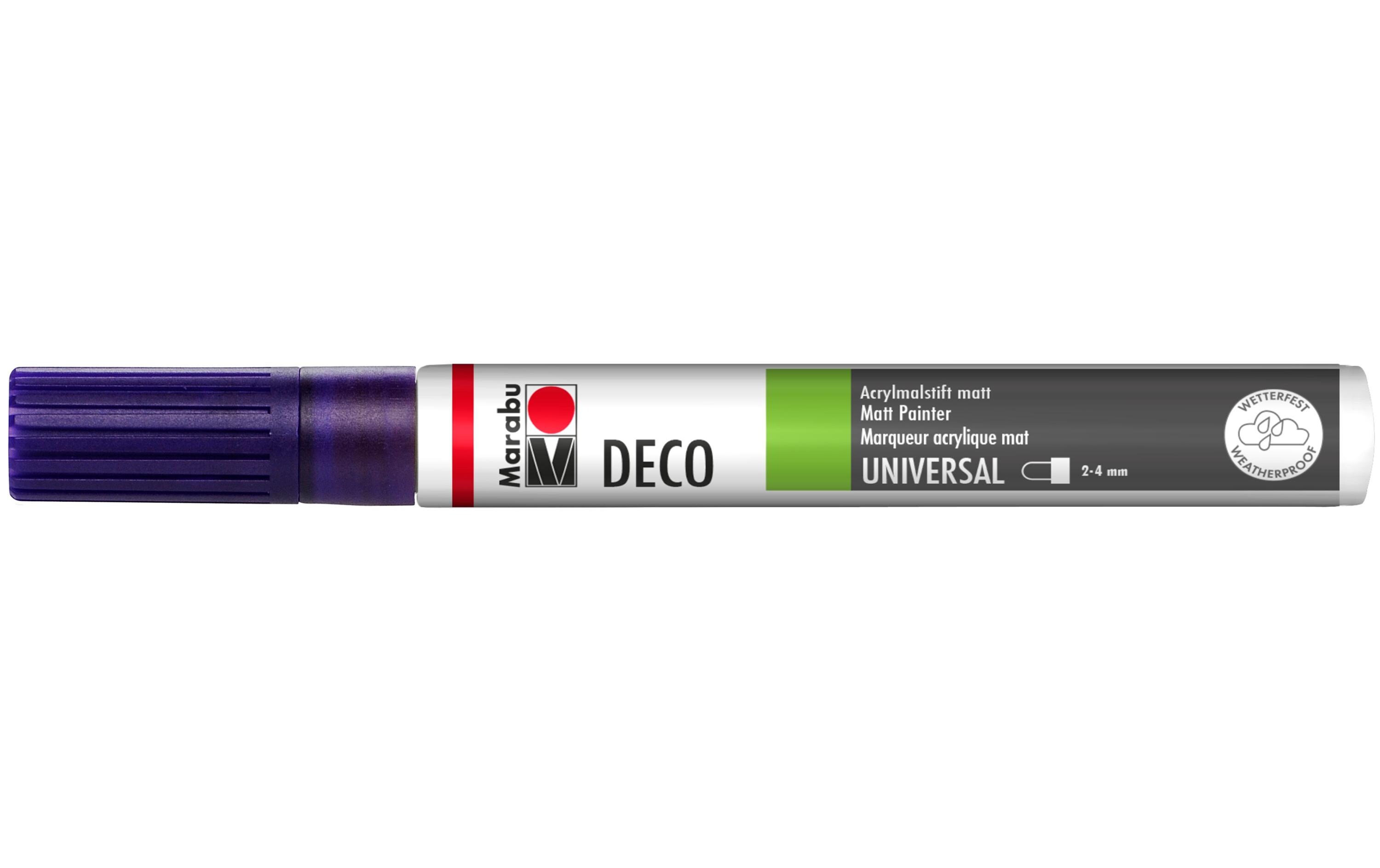 Acrylmarker Deco Painter 2 - 4 mm, AubergineMarker auf Wasserbasis