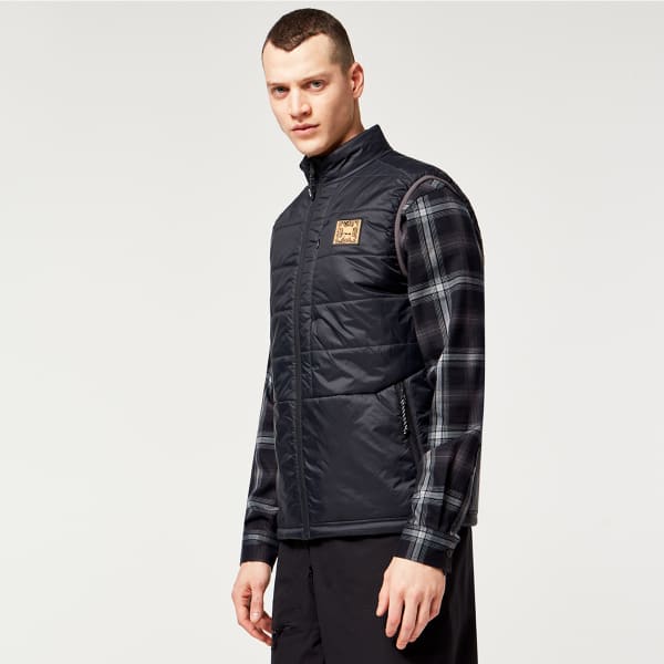 Doudoune ski OAKLEY TC SKULL PUFFY VEST BLACKOUT