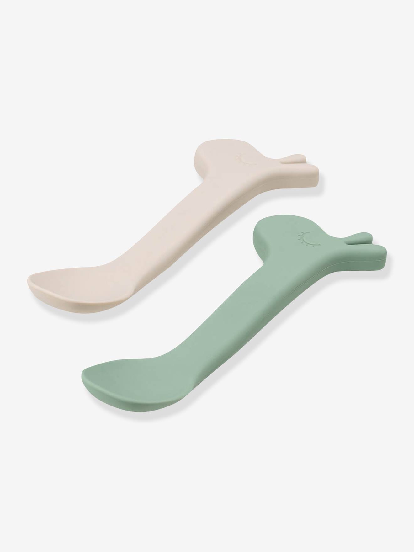 Pacote de 2 colheres de silicone «Lalee»