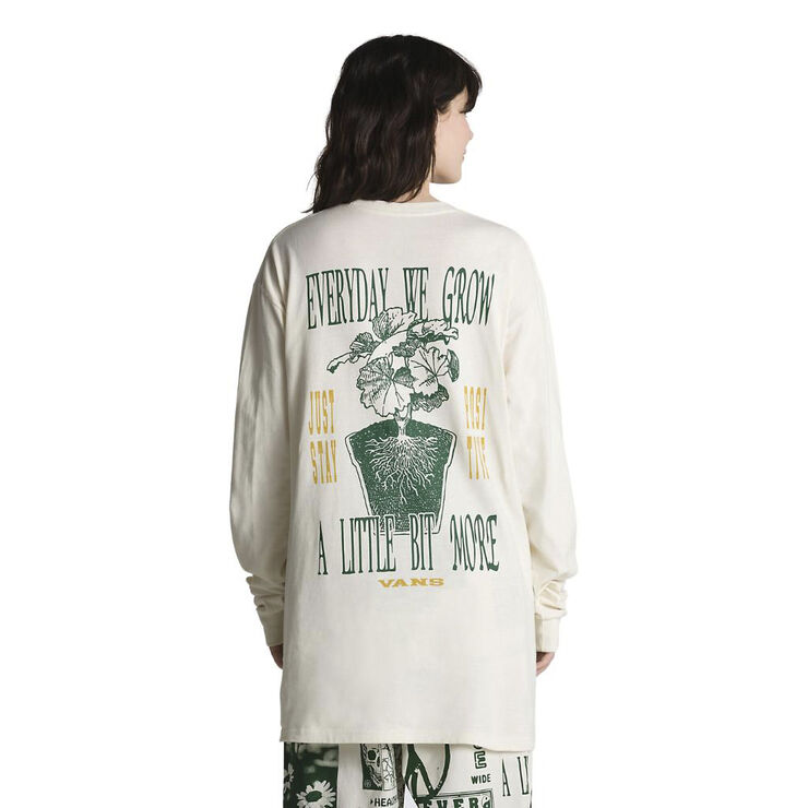 Vans WE GROW LS TEE Antique white