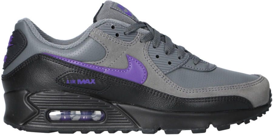 Nike Air Max 90 Sneakers Heren Grijs Mesh Synthetisch