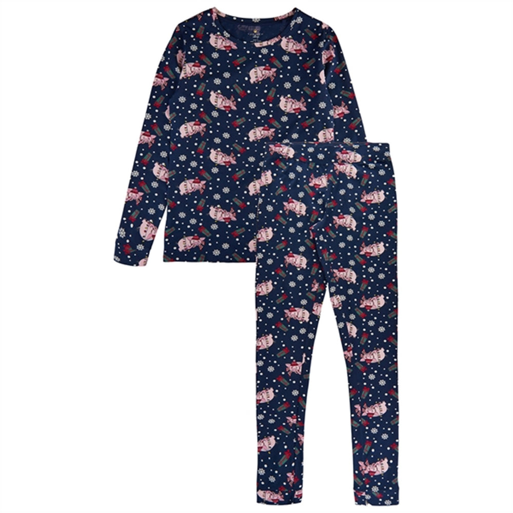 Navy Blazer Holiday Pyjamas Voksen