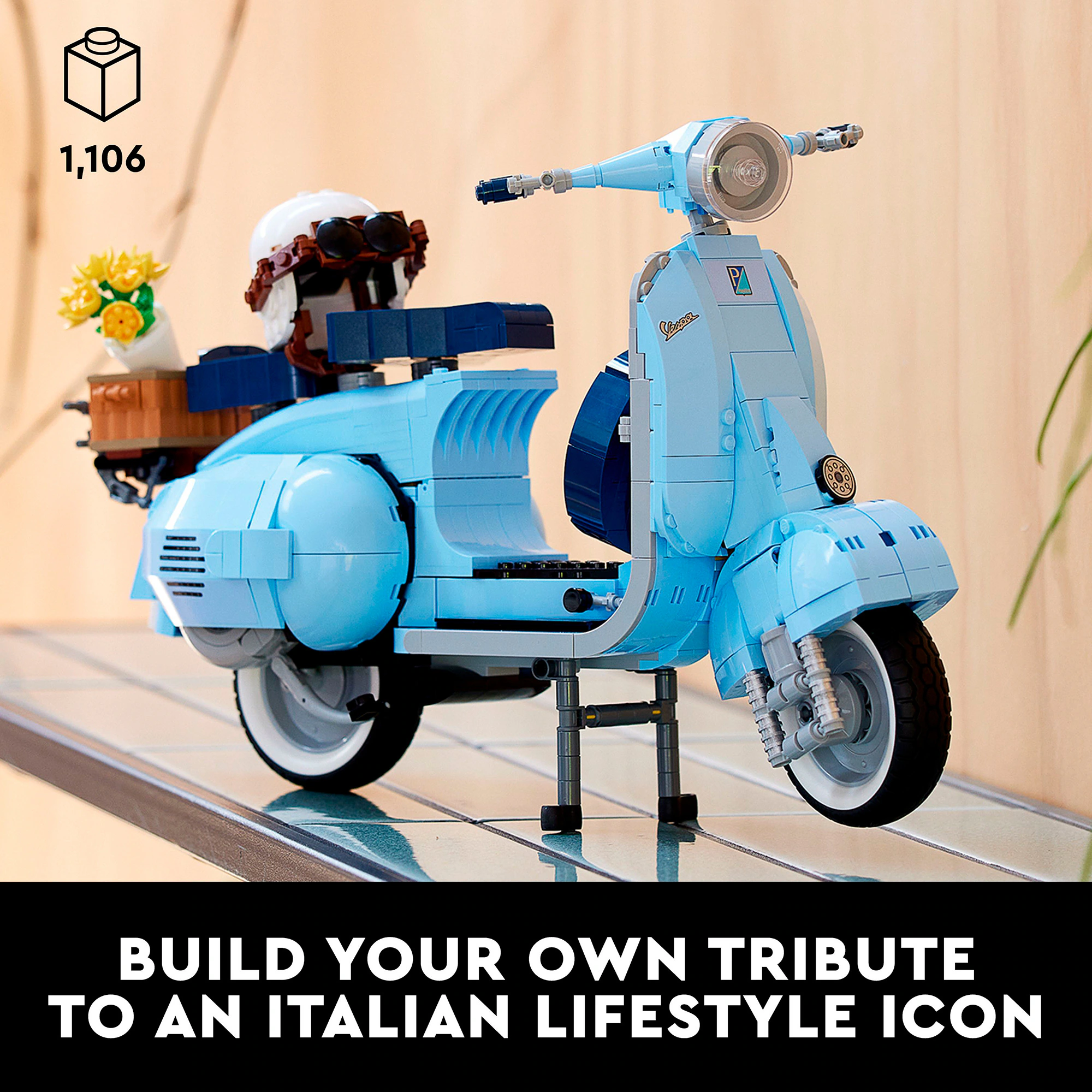 LEGO Konstruktionsspielzeug Creator Expert Vespa 125