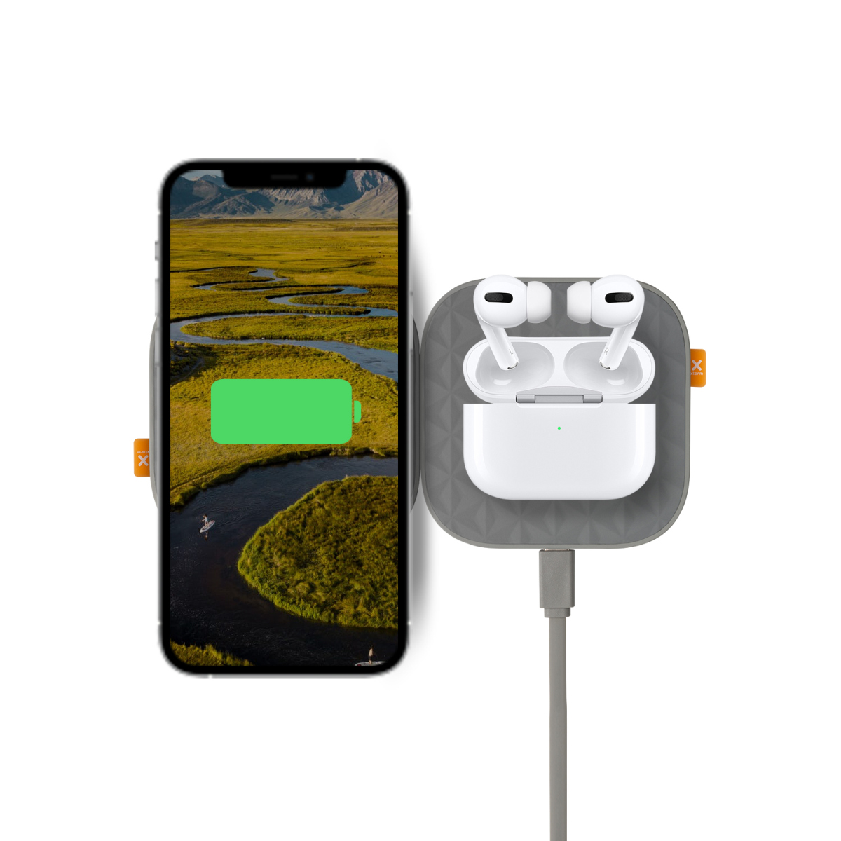 Xtorm 15 watt Wireless Duo Charger