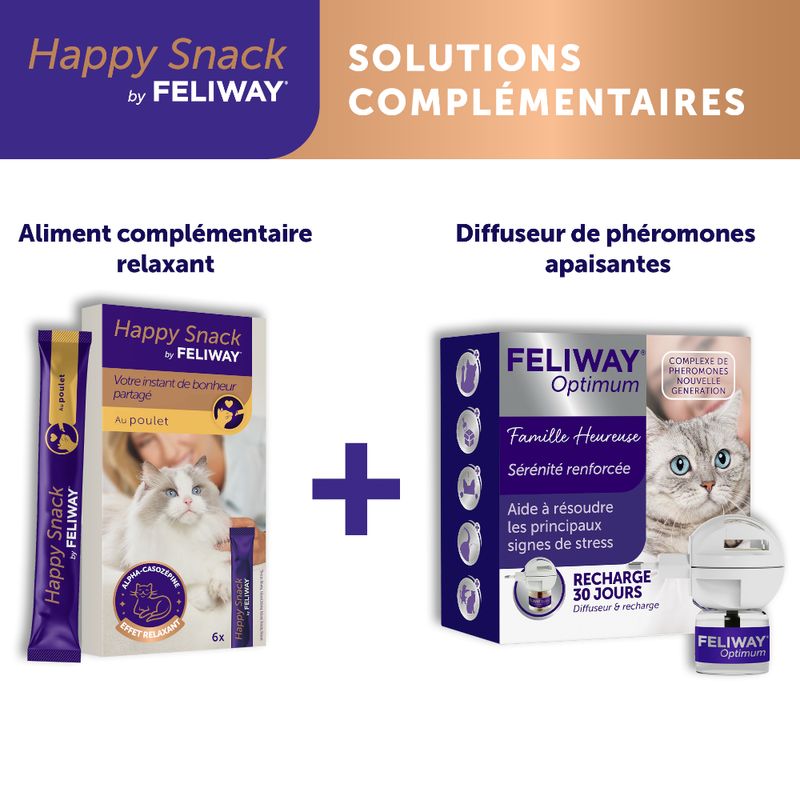 Feliway Happy Snack poulet pour chat