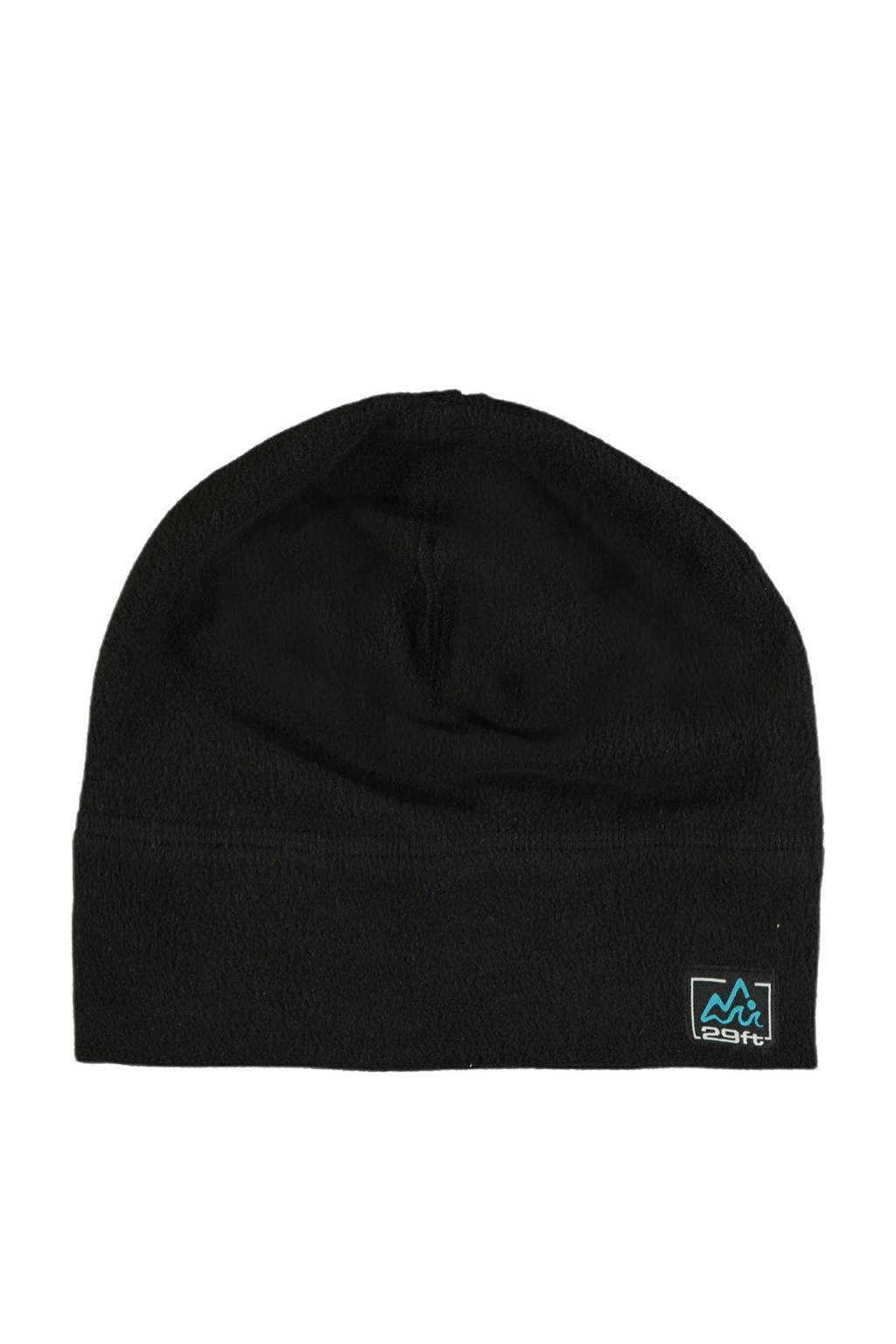 29FT fleece muts zwart