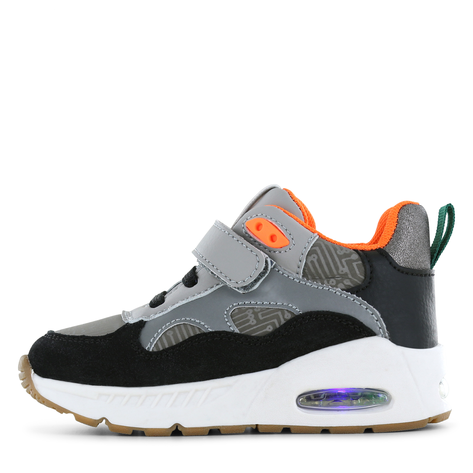 Shoesme grauer Sneaker mit Lichtern