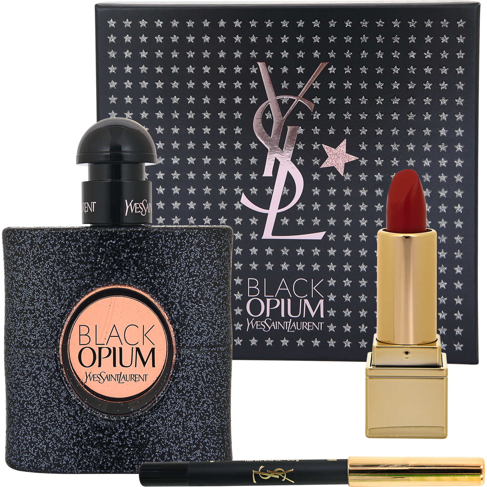 Yves Saint Laurent Opium Black Duftset, 3-teilig