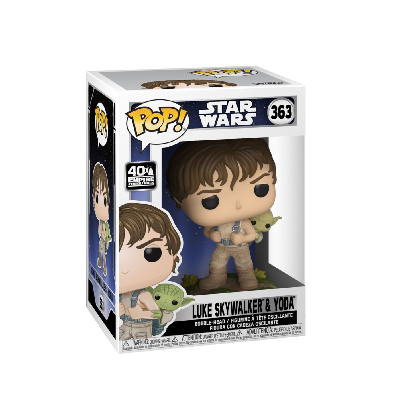 Funko POP Star Wars: ESB- Training Luke with Yoda