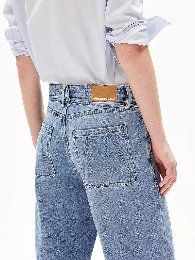 ARMEDANGELS Jeans Wide Leg HAAYI hellblau