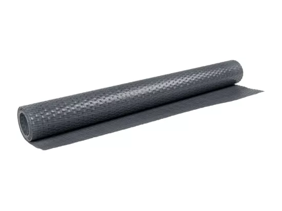 Paravent de balcon anthracite 400x80 cm résine tressée