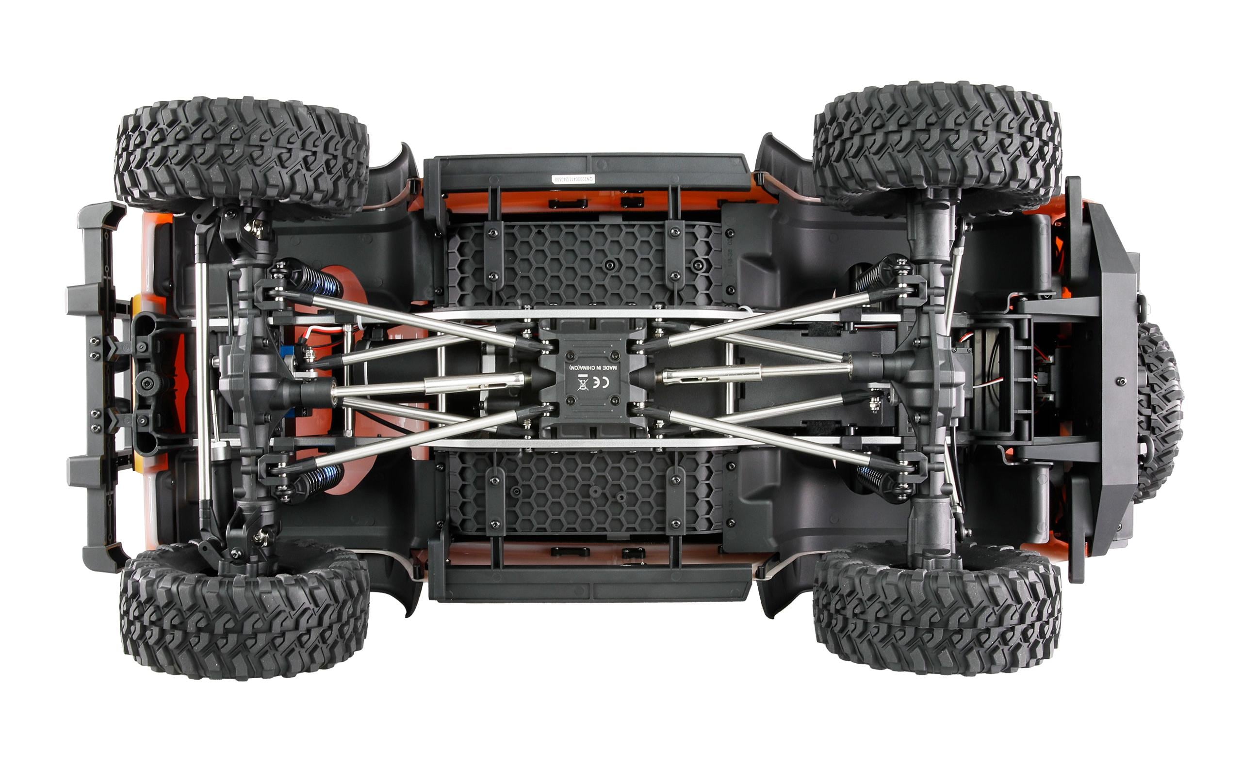 Scale Crawler ALLRock H8, Blau/Orange ARTR, 1:8<br>High-Class-Crawler im Massstab 1:8